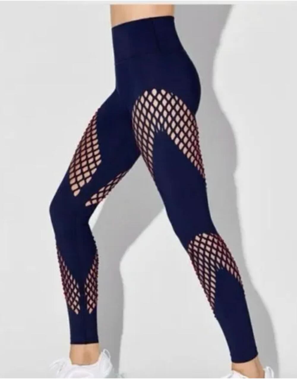 Dion Lee x Carbon38 Leggings XS Cutout Blue